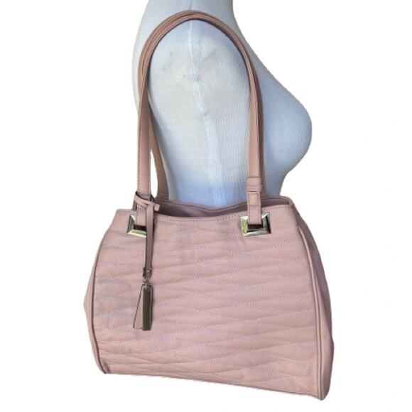 EUC Jones New York Baby Pink Mandy Double Strap Shoulder Bag. - Picture 1 of 13